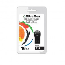 Флеш-накопитель USB 16GB OltraMax 210 черный (OM-16GB-210-Black)