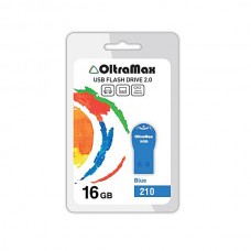 Флеш-накопитель USB 16GB OltraMax 210 синий (OM-16GB-210-Blue)