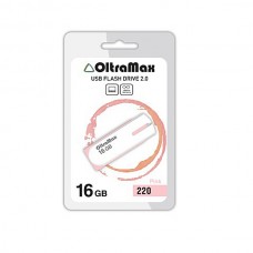 Флеш-накопитель USB 16GB OltraMax 220 розовый (OM-16GB-220-Pink)