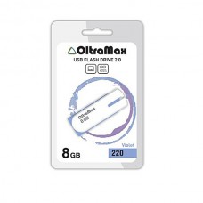 Флеш-накопитель USB 8GB OltraMax 220 фиолетовый (OM-8GB-220-Violet)