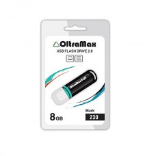 Флеш-накопитель USB 8GB OltraMax 230 черный (OM-8GB-230-Black)