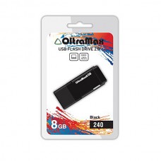 Флеш-накопитель USB 8GB OltraMax 240 черный (OM-8GB-240-Black)