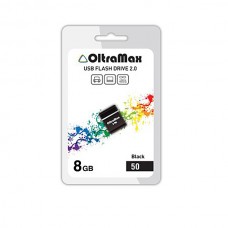 Флеш-накопитель USB 8GB OltraMax 50 черный (OM008GB-mini-50-B)