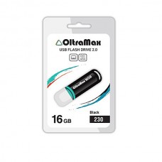 Флеш-накопитель USB 16GB OltraMax 230 черный (OM-16GB-230-Black)
