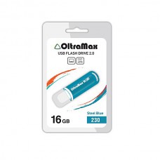 Флеш-накопитель USB 16GB OltraMax 230 голубой (OM-16GB-230-St Blue)