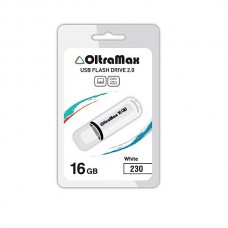 Флеш-накопитель USB 16GB OltraMax 230 белый (OM-16GB-230-White)
