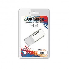 Флеш-накопитель USB 16GB OltraMax 240 белый (OM-16GB-240-White)