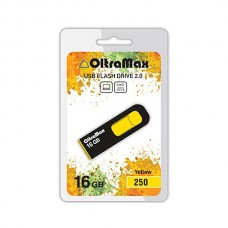 Флеш-накопитель USB 16GB OltraMax 250 желтый (OM-16GB-250-Yellow)