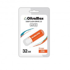 Флеш-накопитель USB 32GB OltraMax 230 оранжевый (OM-32GB-230-Orange)