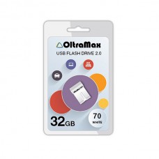 Флеш-накопитель USB 32GB OltraMax 70 белый (OM-32GB-70-White)