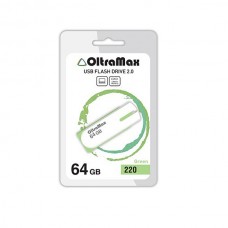 Флеш-накопитель USB 64GB OltraMax 220 зеленый (OM-64GB-220-Green)