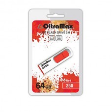 Флеш-накопитель USB 64GB OltraMax 250 красный (OM-64GB-250-Red)