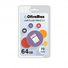 Флеш-накопитель USB 64GB Oltramax 70 белый (OM-64GB-70-White)