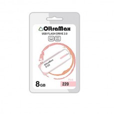 Флеш-накопитель USB 8GB OltraMax 220 розовый (OM-8GB-220-Pink)