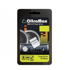 Флеш-накопитель USB 16GB OltraMax 50 белый (OM016GB-mini-50-W)