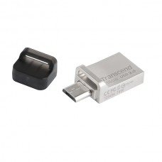 Флеш-накопитель USB 16Gb Transcend JetFlash 880 Silver (TS16GJF880S)