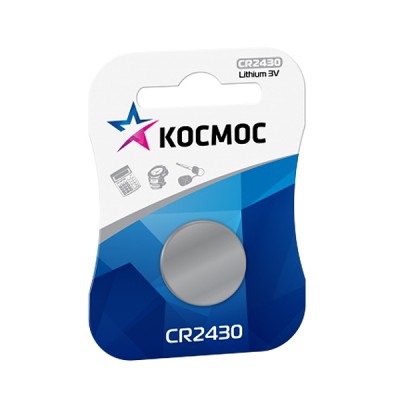 Элемент питания Космос CR2430 BL1