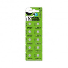 Элемент питания (батарейка/таблетка) Videx AG2 [щелочная, 396, LR726, LR59, 1.5 В]
