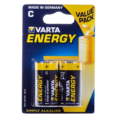 Элемент питания VARTA C (LR14) Energy BL2