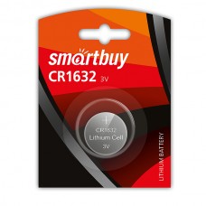 Элемент питания (батарейка/таблетка) Smartbuy CR1632 [литиевая, DL1632, 1632, 3 В]