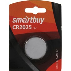 Элемент питания (батарейка/таблетка) Smartbuy CR2025 [литиевая, DL2025, 2025, 3 В]