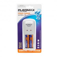 Зарядное устройство Samsung Pleomax 1018 + 2 аккумулятора AA 1700 mAh