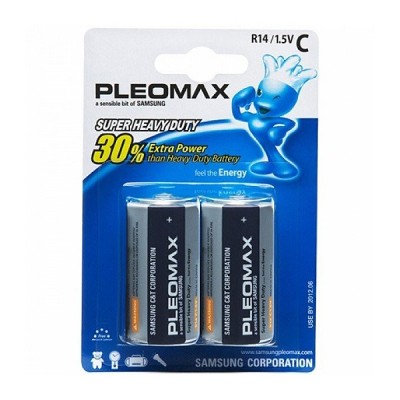 Элемент питания SAMSUNG Pleomax C (R14) BL2