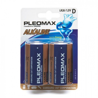 Элемент питания SAMSUNG PLEOMAX D (LR20) BL2