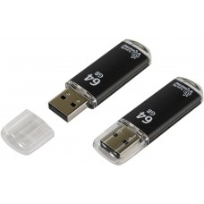 Флеш-накопитель USB 64GB Smartbuy V-Cut черный (SB64GBVC-K)