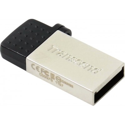 Флеш-накопитель USB 64GB Transcend JetFlash 380 серебро (TS64GJF380S)