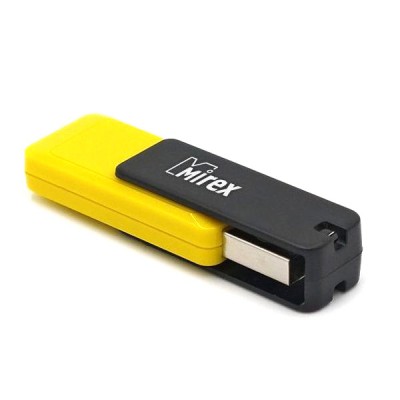 Флеш-накопитель USB 16GB Mirex City желтый (13600-FMUCYL16)