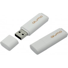 Флеш-накопитель USB 16GB Qumo Optiva 01 белый (QM16GUD-OP1-white)