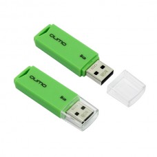 Флеш-накопитель USB 8GB Qumo Tropic зеленый (QM8GUD-TRP-Green)