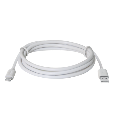 Кабель USB Defender ACH01-03BH белый, USB(AM)-Lightning, 1м