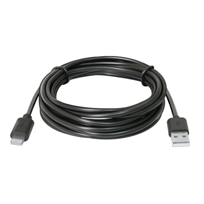 Кабель USB Defender ACH01-10BH черный, USB(AM)-Lightning, 3м