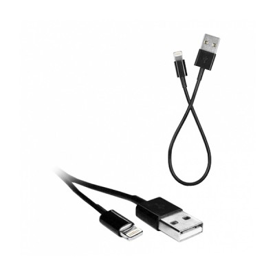 Кабель Mirex USB 2.0 Type A - Lightning 8-Pin, черный