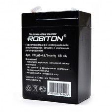 Аккумулятор ROBITON VRLA6-4.5/Security