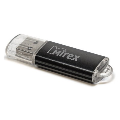 Флеш-накопитель 4GB Mirex UNIT BLACK (13600-FMUUND04)