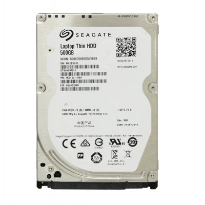 Внутренний жесткий диск 500GB Seagate Laptop Thin (ST500LM021)