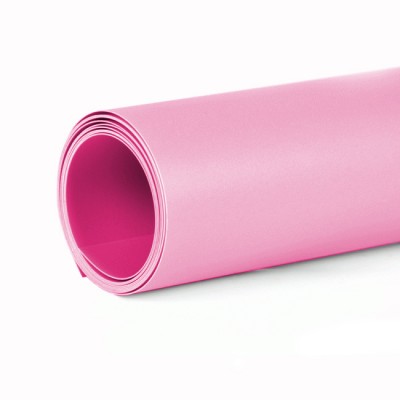 Фон пластиковый FST матовый розовый 1x2 м Фотофон