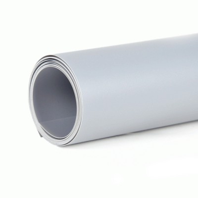 Фон пластиковый FST матовый серый 1x2 м Фотофон