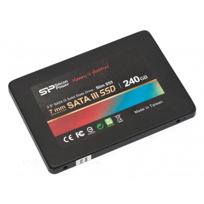 Твердотельный накопитель 240GB Silicon Power S55, 2.5, SATA III (SP240GBSS3S55S25)