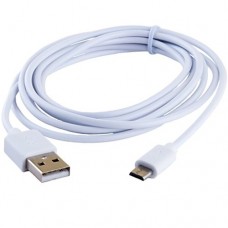 Кабель BLAST BMC-110 USB 2.0 - Micro USB, белый, 1 м