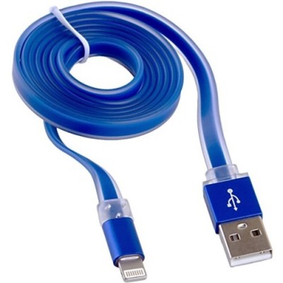 Кабель BLAST BMC-211 USB 2.0 - 8-pin Lightning, голубой 1 м