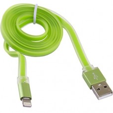 Кабель BLAST BMC-211 USB 2.0 - 8-pin Lightning, зеленый 1 м