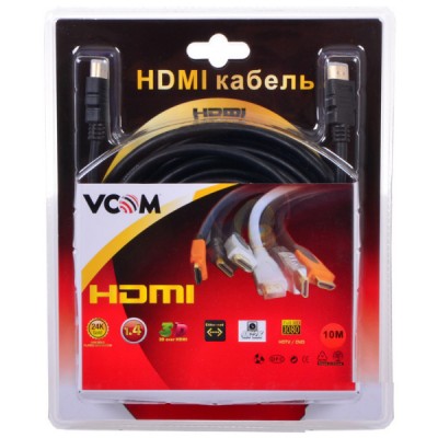 Кабель VCOM HDMI - HDMI v1.4, 10m (VHD6020D-10MB)