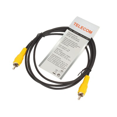 Кабель Telecom соединительный RCA (M) - RCA (M) 2 м
