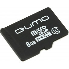 Карта памяти 8GB Qumo MicroSDHC Class 10 (QM8GMICSDHC10NA)