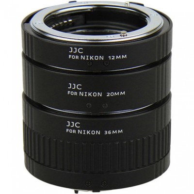 Набор удлинительных колец JJC AET-NS 12mm, 20mm, 36mm для NIKON F