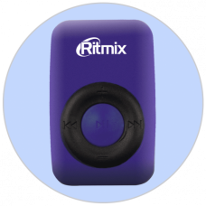 Плеер MP3 Ritmix RF-1010 синий